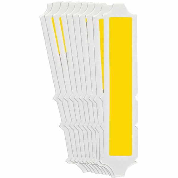 Quik-Align 5150 Series Polyester 4 in Lbl Legend: I Yellow 10PK